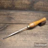 Vintage ¼” Henry Taylor Woodturners Skew Flat Chisel - Good Condition