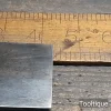 Vintage 4 ¼” Carpenters Ebony Boxwood & Brass Square - Refurbished