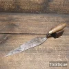 Unusual Vintage Gilpin Bricklayer’s Elongated Pointing Trowel - Good Condition
