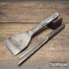 Vintage Bricklayers Old Sheffield Bolster and Plugging Chisel - Refurbished