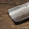 Large Antique 1 ¼” Woodcarving Gouge Chisel - Refurbished Ready To Use