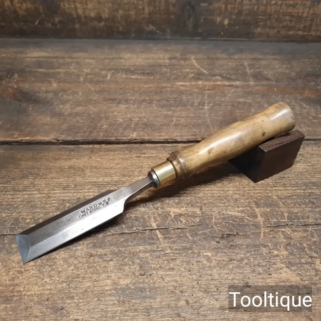 Vintage 1” Ward & Payne Bevel Edge Butt Chisel - Fully Refurbished