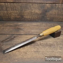 Vintage 7/8” Marples Carpenters Long Series Bevel Edge Paring Chisel - Refurbished