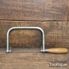 Vintage Eclipse England No: 7CP Coping Saw - Good Condition
