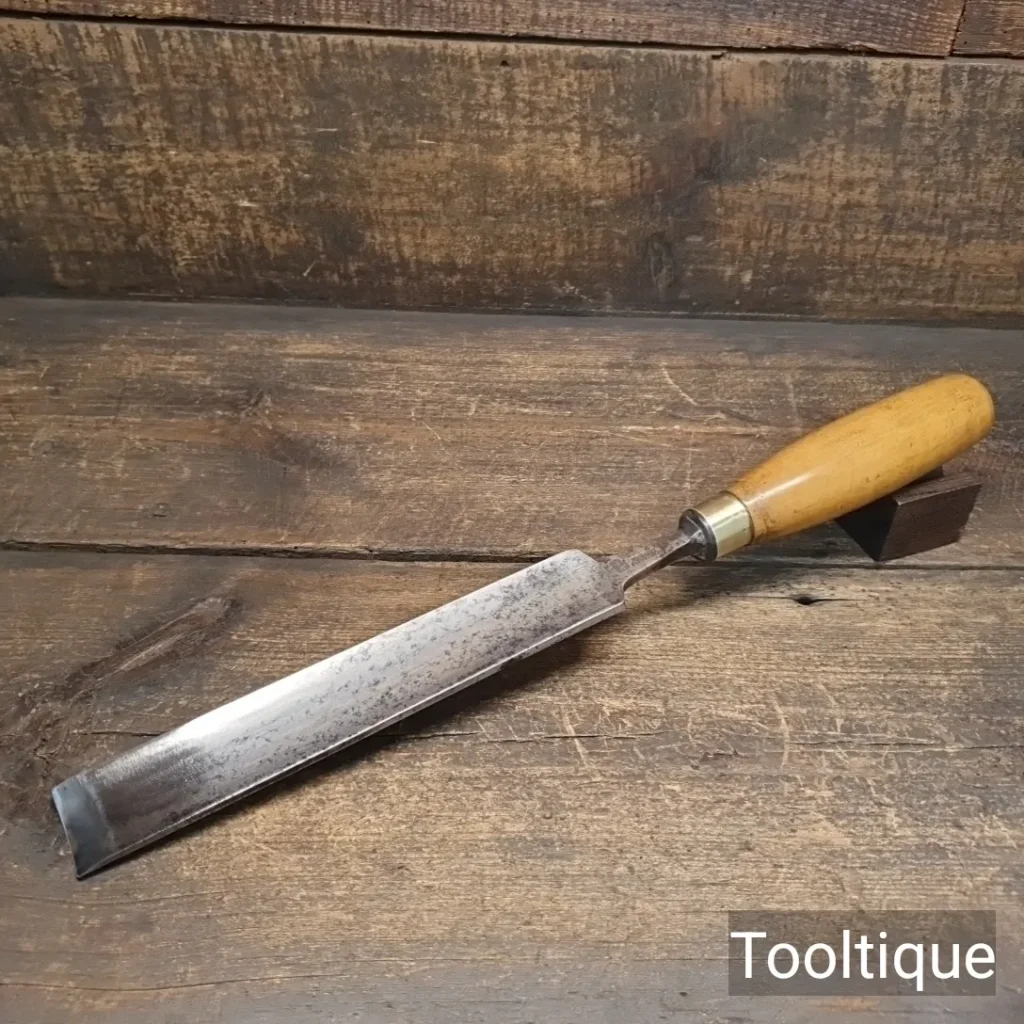 Vintage 1 ¼” I. Sorby Patternmakers Long Series Gouge Chisel - Refurbished