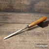 Vintage ¼” S.J Addis Woodcarving Straight Gouge Chisel - Refurbished