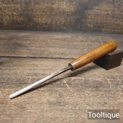 Vintage ¼” S.J Addis Woodcarving Straight Gouge Chisel - Refurbished