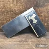 Vintage 3 1/8” Carpenters Ebony & Brass Square - Refurbished Ready To Use