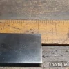Vintage 3 1/8” Carpenters Ebony & Brass Square - Refurbished Ready To Use