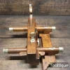 Antique John Moseley & Sons Boxed Sole Fillister Plane - Refurbished To Use