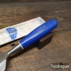 Rare Near Mint Vintage 2” Marples Sheffield Blue Chip Bevel Edge Chisel