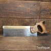 Vintage 12” Henry Disston USA Brass Back Cross Cut Bench Saw - Fully Refurbished
