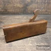Antique 7/8” Tucker London c1859-79 Beechwood Ogee Moulding Plane - Good Condition