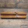Antique 7/8” Tucker London c1859-79 Beechwood Ogee Moulding Plane - Good Condition
