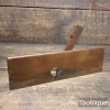 Vintage 3/8” Continental European Fruitwood Rabbet Plane - Refurbished