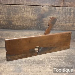 Vintage 3/8” Continental European Fruitwood Rabbet Plane - Refurbished