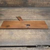 Vintage 3/8” Continental European Fruitwood Rabbet Plane - Refurbished