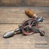 Rare Vintage 1930’s Record No: 124 Egg Beater Style Hand Drill - Good Condition