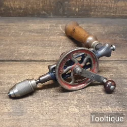Rare Vintage 1930’s Record No: 124 Egg Beater Style Hand Drill - Good Condition