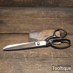 Vintage 9” CK Germany No: 8106 Dress Makers Cast Steel Scissors - Sharpened