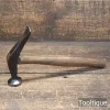 Vintage French Cobblers or Shoe Makers Hammer - Fully Refurbished