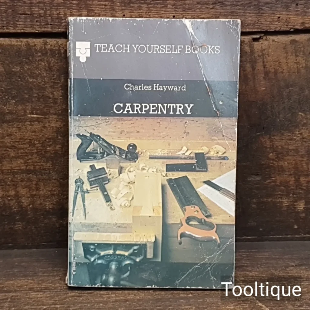 Vintage Teach Yourself Carpentry Book by Charles Hayward - Good/Fair Condition
