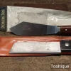 2 No: Window Glaziers Sheffield Made Putty Tools - Good Condition