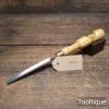 Crisp Vintage Marples Shamrock ½” Incannel Gouge Chisel - Little Used