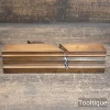 Crisp Antique 19th C Tucker London Complex Ogee & Astragal Beechwood Moulding Plane