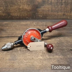 Vintage Stanley No: 803 Double Pinion Egg Beater Style Hand Drill - Refurbished