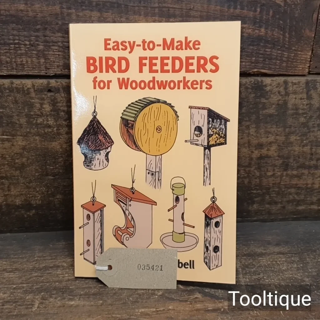 Vintage Easy to Make Bird Feeder Book by Scott Campbell - Good Condition