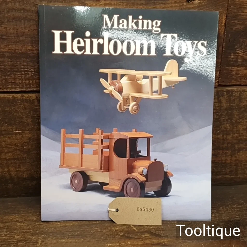 Making Heirloom Toys Paper Back Book by Jim Makowicki - Good Condition