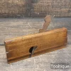 Vintage Griffiths Norwich Side Round Beechwood Moulding Plane - Good Condition