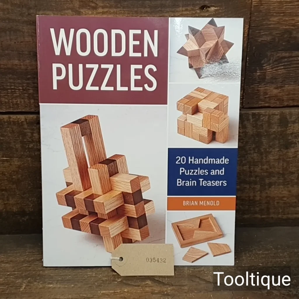 Wooden Puzzles 20 Handmade Puzzles Paper Back Book by Brian Menold