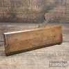Vintage No: 6 Beechwood Hollow or Rounding Plane - Good Condition