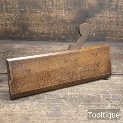 Vintage No: 6 Beechwood Hollow or Rounding Plane - Good Condition