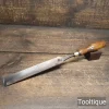 Antique Ward & Payne 1 ¼” Patternmakers Long Series Incannel Gouge Chisel