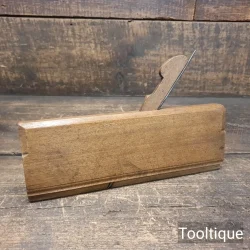 Crisp Vintage Atkin & Sons Beechwood Side Round Moulding Plane - Good Condition
