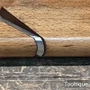 Vintage No: 9 Carpenters Round or Hollowing Beechwood Moulding Plane