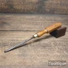 Vintage ¼” Marples & Sons Shamrock Bevel Edge Chisel - Refurbished