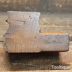 Antique Sims of London Quirk Ovolo & Bead Beechwood Moulding Plane - Refurbished
