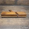 Vintage Griffiths Norwich Square Ovolo Beechwood Moulding Plane - Refurbished