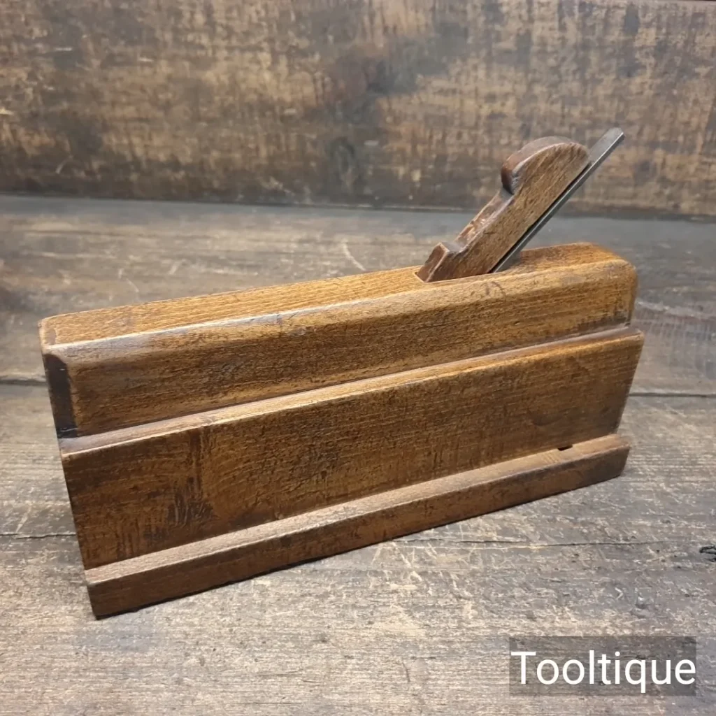 Vintage 7/32” Carpenter's Tongue Cutting Plane Adjustable Fence - Refurbished