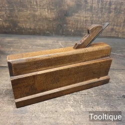 Vintage 7/32” Carpenter's Tongue Cutting Plane Adjustable Fence - Refurbished
