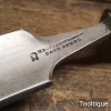 Vintage 1 ½” Thomas Ibbotson Patternmakers Long Series Incannel Gouge Chisel