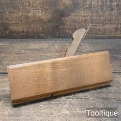 Crisp Antique Atkins & Sons Carpenters Boxed Beechwood Snipe Bill Plane