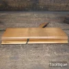 Crisp Antique Atkins & Sons Carpenters Boxed Beechwood Snipe Bill Plane