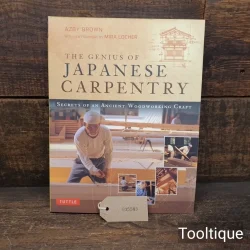 The Genius of Japanese Carpentry Book by Azby Brown - Good Condition