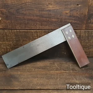 Vintage Carpenters Rosewood & Brass Square - Good Condition Vintage Carpenters Rosewood & Brass Square - Good Condition