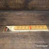 Rabone No: 1167 Hardwood & Brass 3ft Folding Rule in Original Packaging